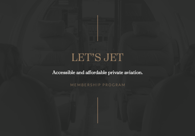 Private Jet Membership Brochure