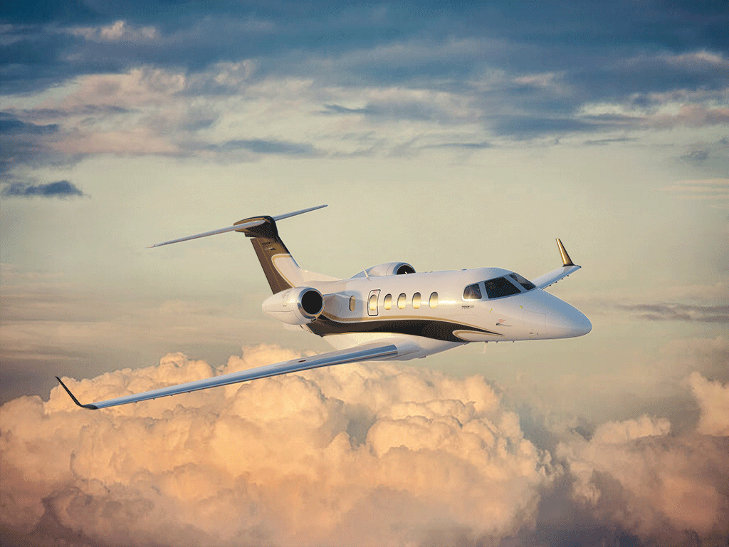 Phenom 300 private jet