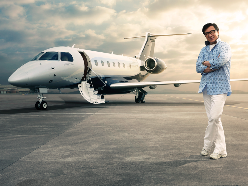 Jackie Chan Private Jet