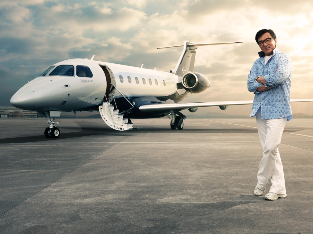 Jet privado Jackie Chan