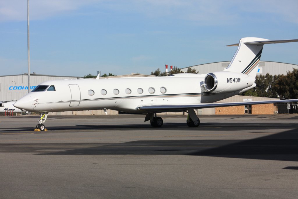 Jetah Winfrey Jet privato