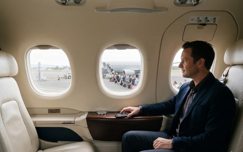 Sydney to Melbourne. Private Jet. Less Than Business Class. This Is Not a Typo.